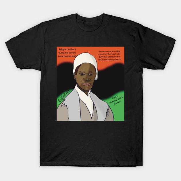 Sojourner Truth T-Shirt by Dr Paul Art